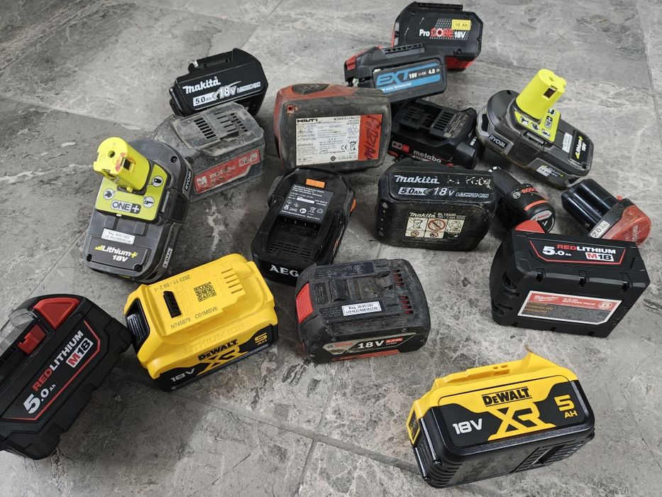 Regeneracja baterii Bosch, Makita. DeWolt,Milwaukee,Dedra