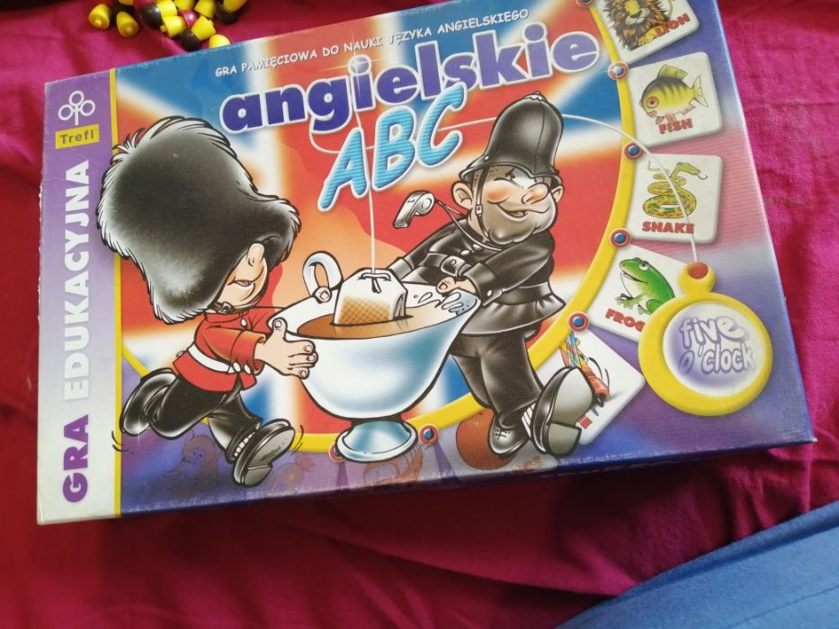 trefl angielski GRA ANGIELSKIE ABC 0166