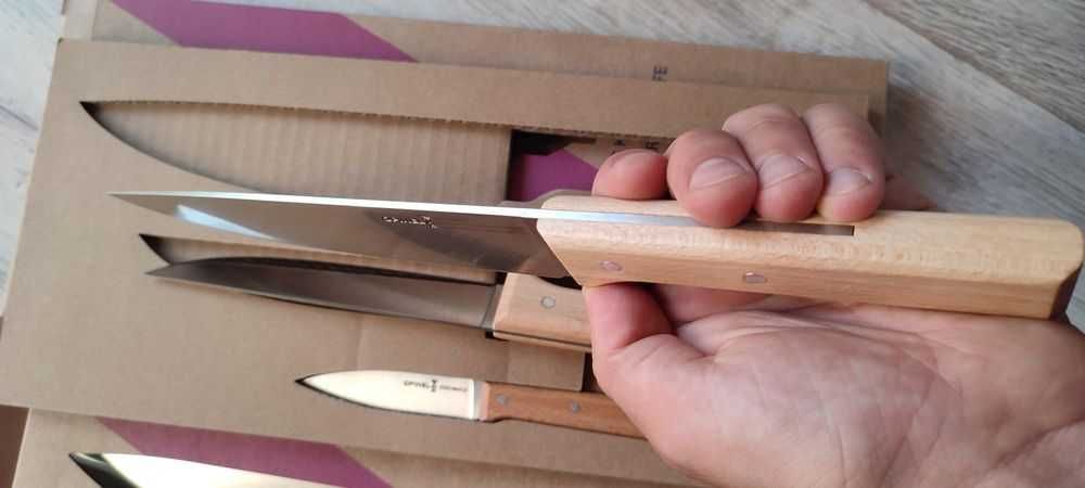 Opinel Classic Trio 001838 набор ножи шеф повара острые нержавейка ніж