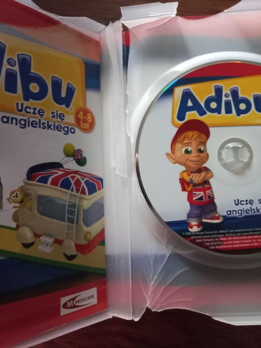 Adibu CD-ROM - uczę się angielskiego (dla dzieci 4-8 lat)