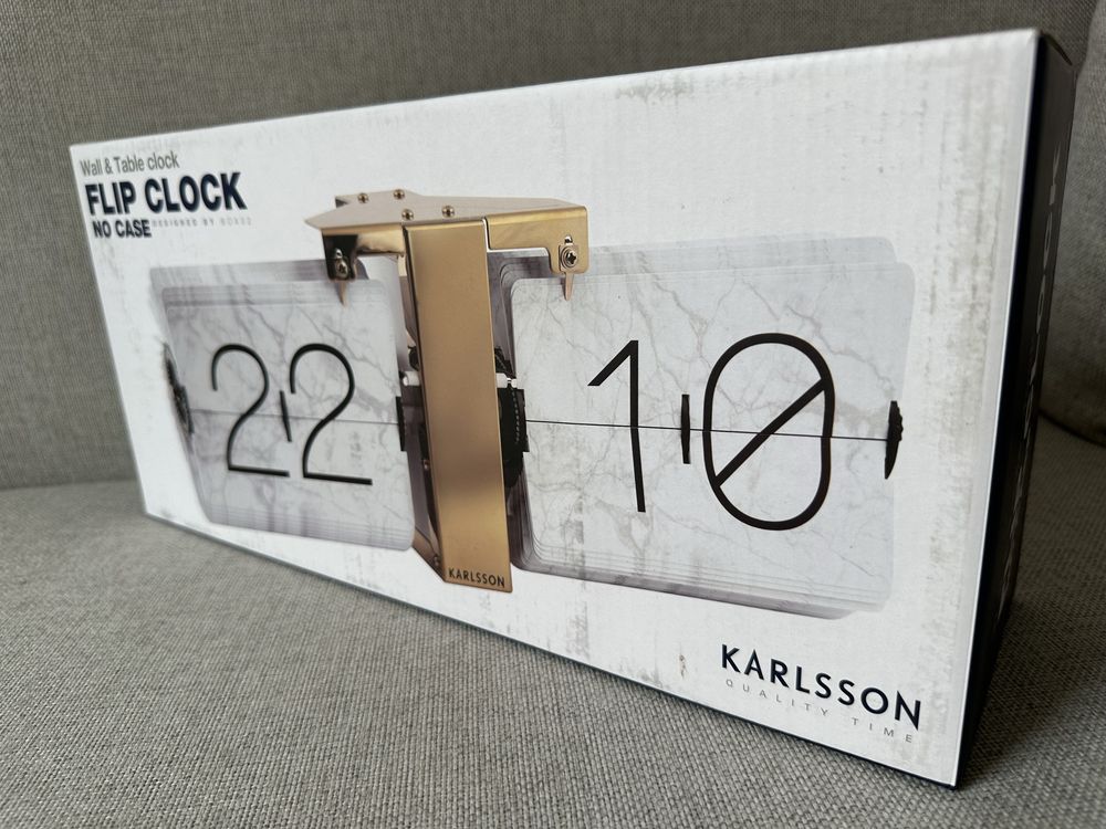 Karlsson Flip Clock No Case - zegar klapkowy