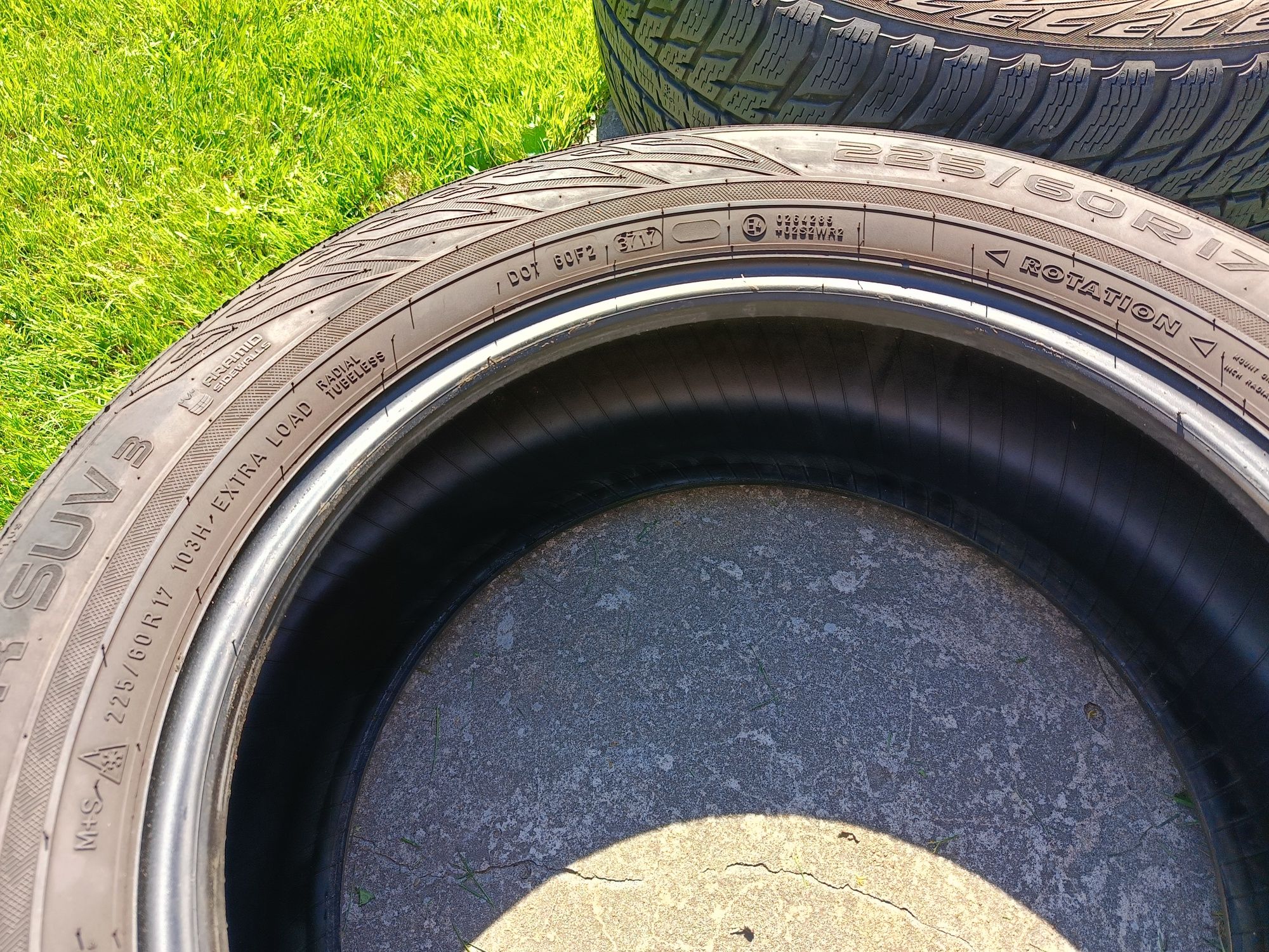 Opony zimowe 225/60R17