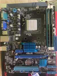 Материнка sAM3+/ AM3 ASUS M5A78L-M LX на DDR3