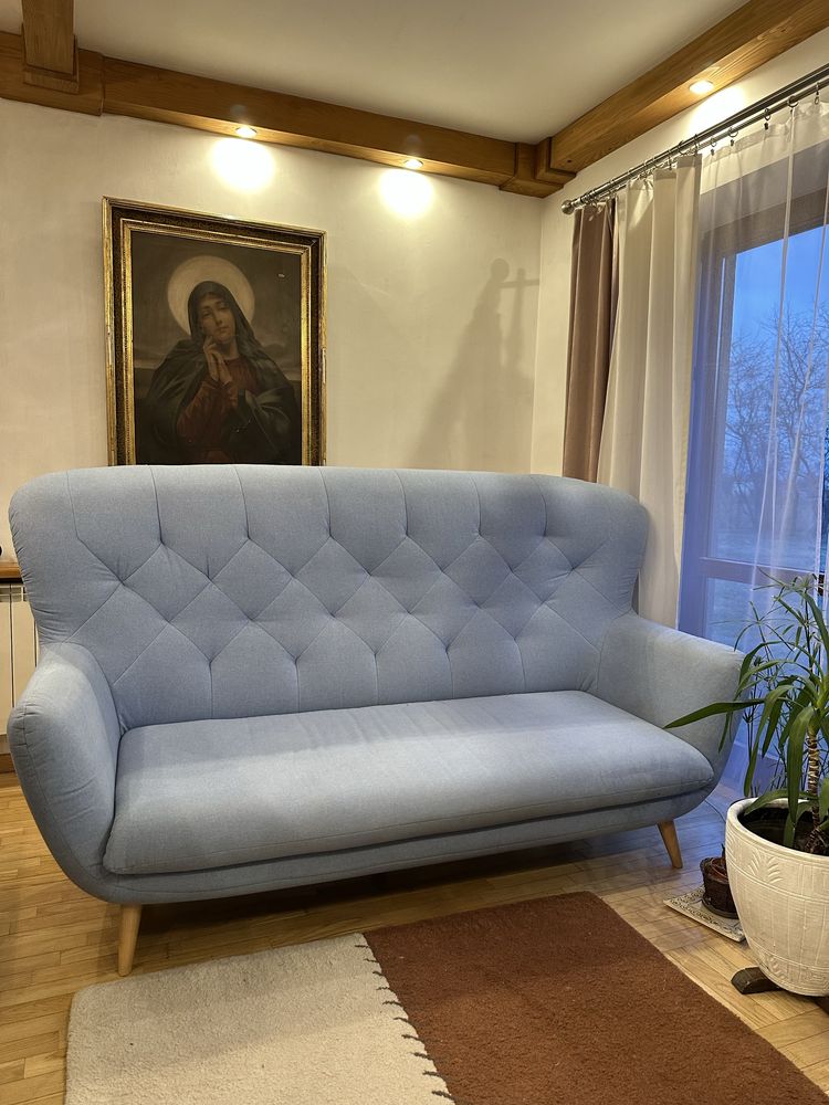 Niebeska sofa sprzedam