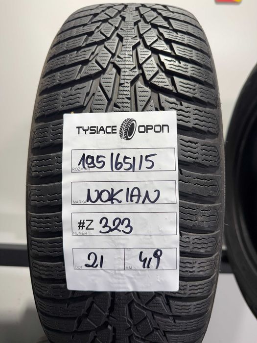 Opony Zimowe 195/65/15 Nokian WRD4 #Z323