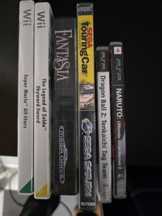 Jogos wii saturn mega drive psp