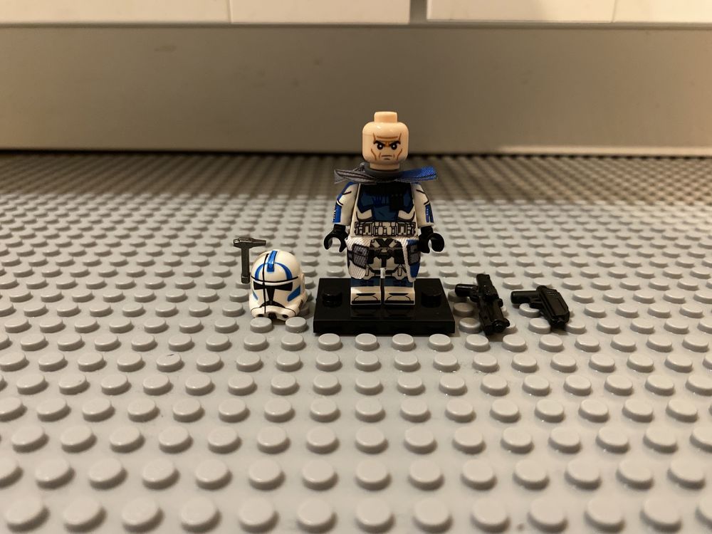 501st Trooper clone Echo (minifigura compativeis com lego)