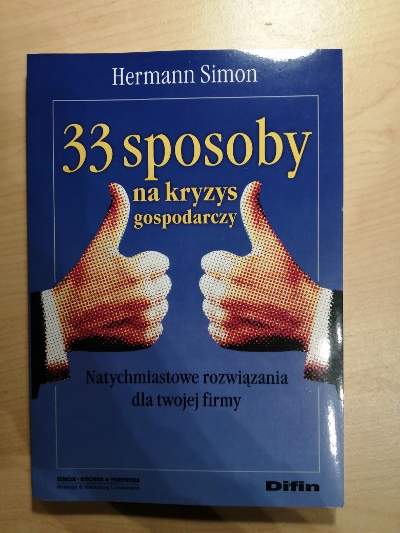 33 sposoby na kryzys gospodarczy biznes firma Simon