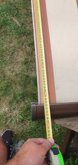 Markiza tarasowa elektryczna  4,4 x 2,5 m