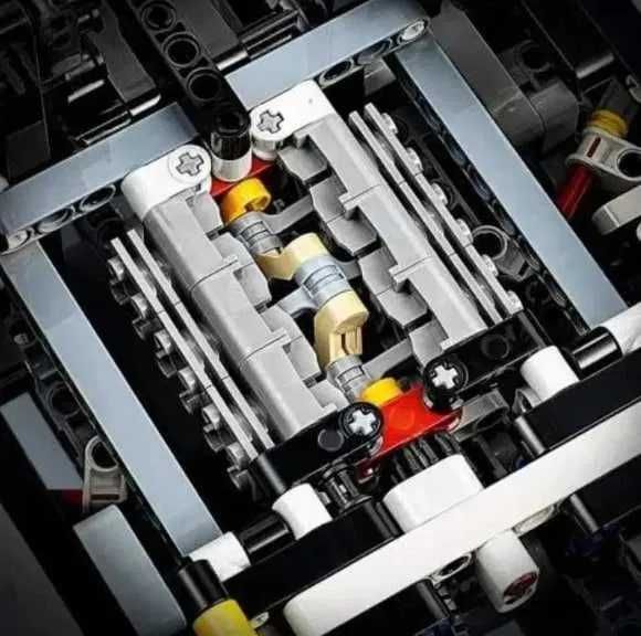 Конструктор Porsche 911 з 1631 деталей схожий на Lego
