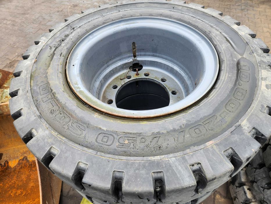 Koła pełne 1000x20 do fuchs mhl sennebogen koparka przeładunkowa terex