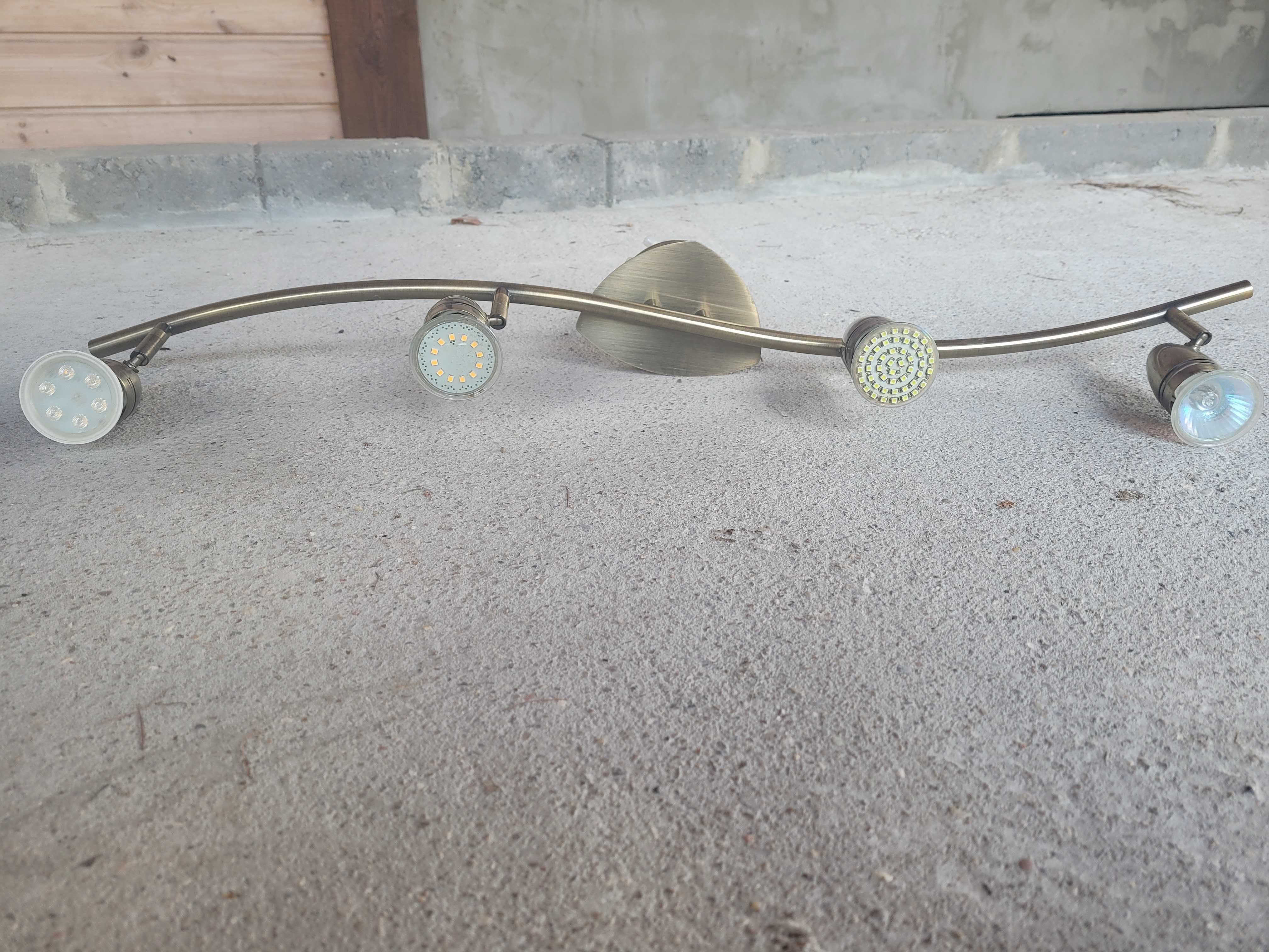 Lampa sufitowa halogenowa 4 halogeny