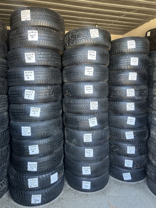 215/60/16 шины зима Continental Yakahama Dunlop Barum 17-22 год