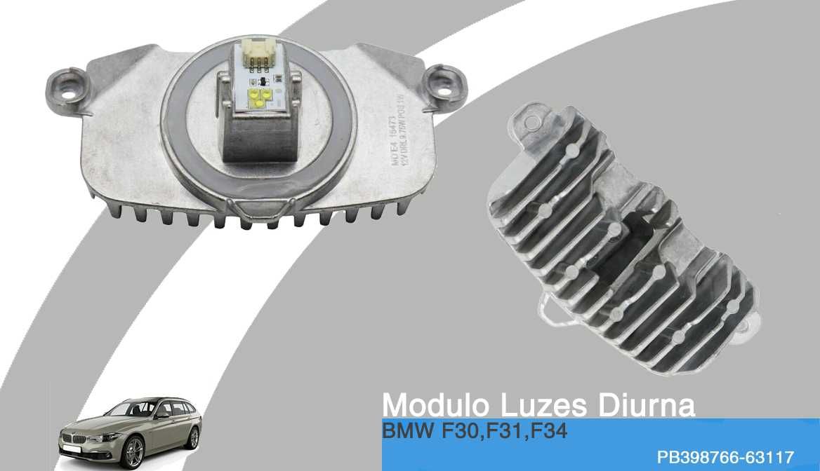 Modulo Luzes Diurna LED NOVO p/BMW F30,F31,F34