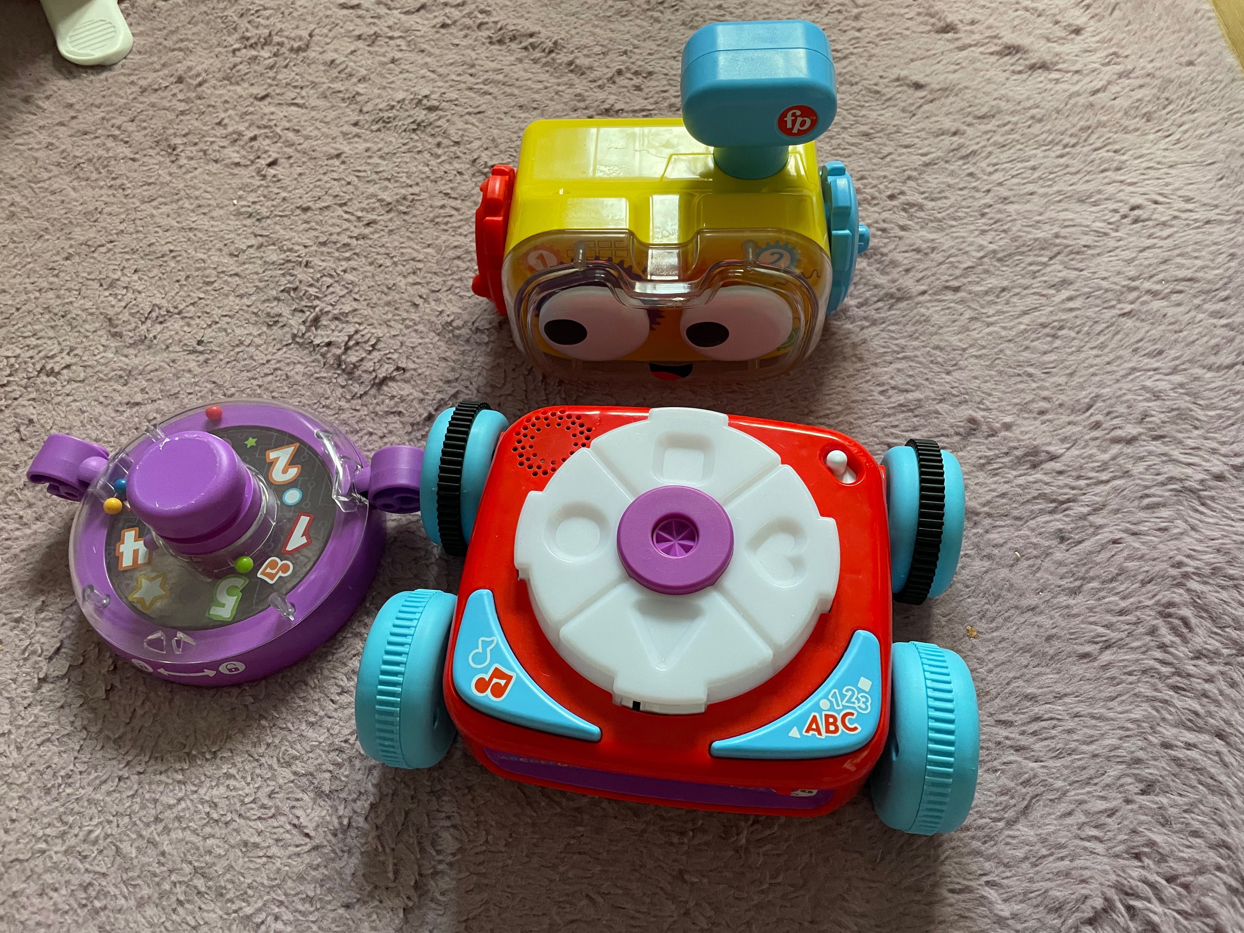 Fisher-Price, Robot 4w1, zabawka interaktywna, do raczkowania