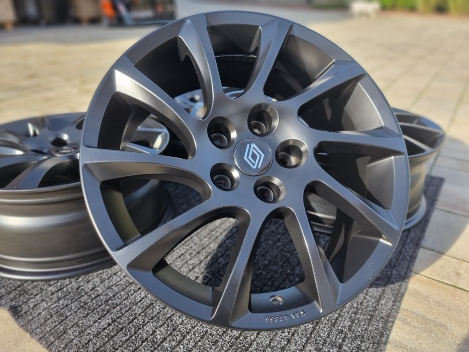Renault 17 " Felgi alu 5x114,3 Scenic Espace Laguna Kadjar Czarne