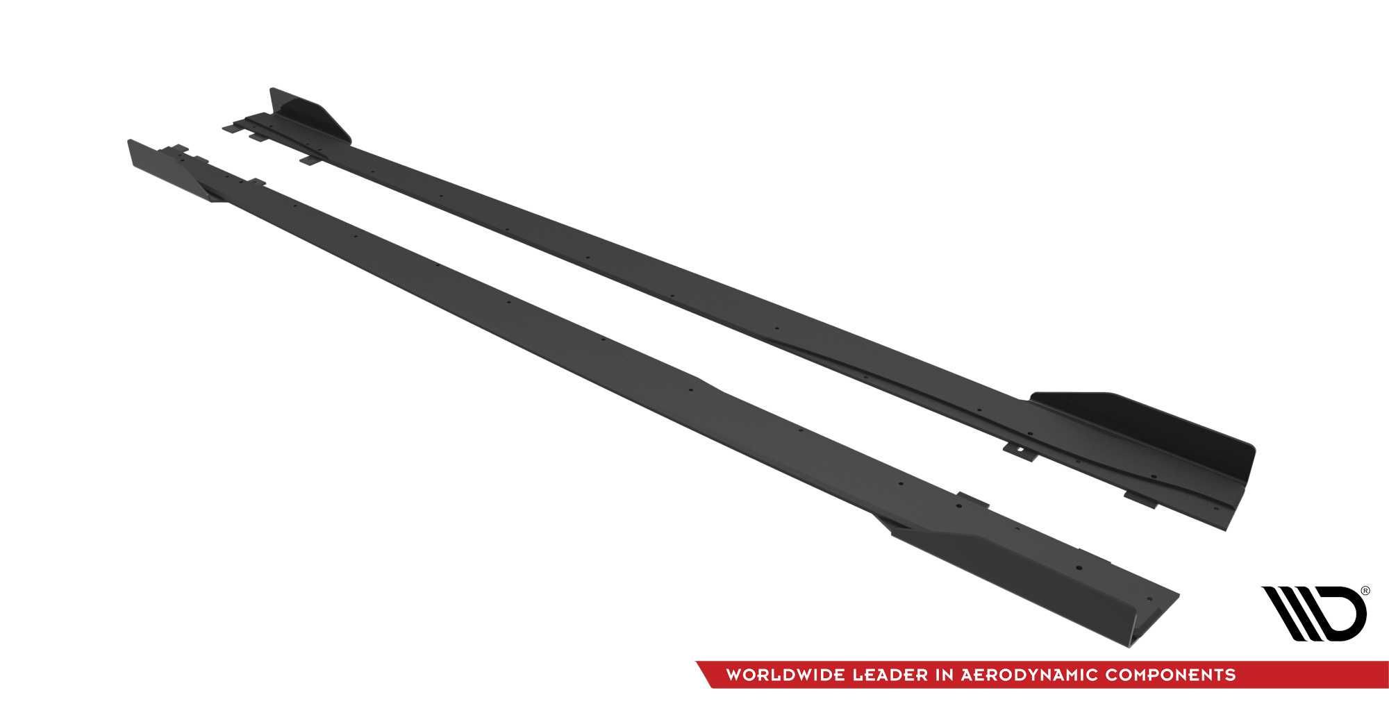 Laminas + Spliters laterais Maxton Design | Mercedes A35 AMG
