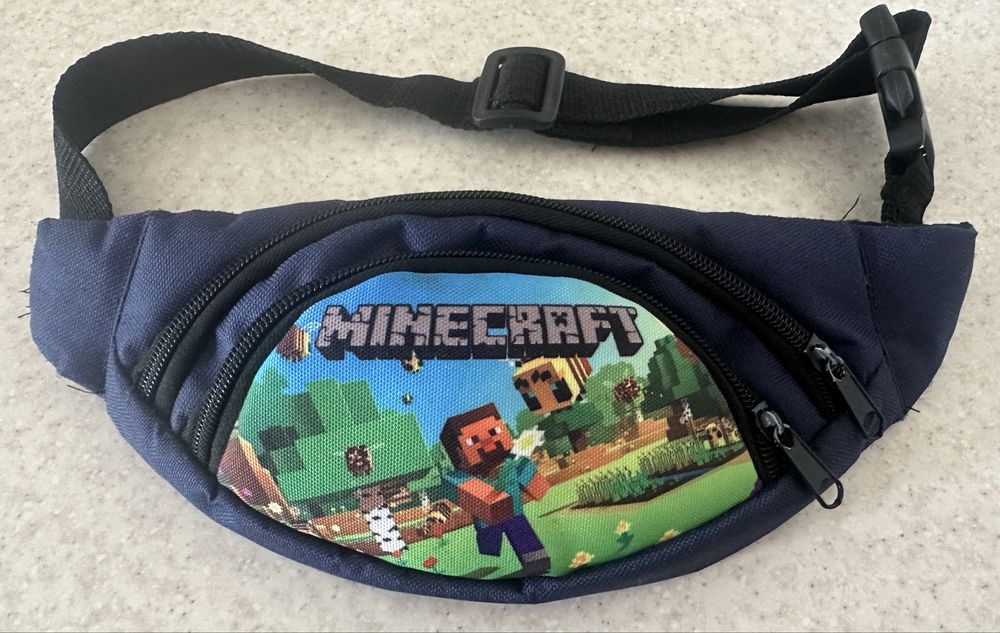 Дитяча сумка бананка Minecraft