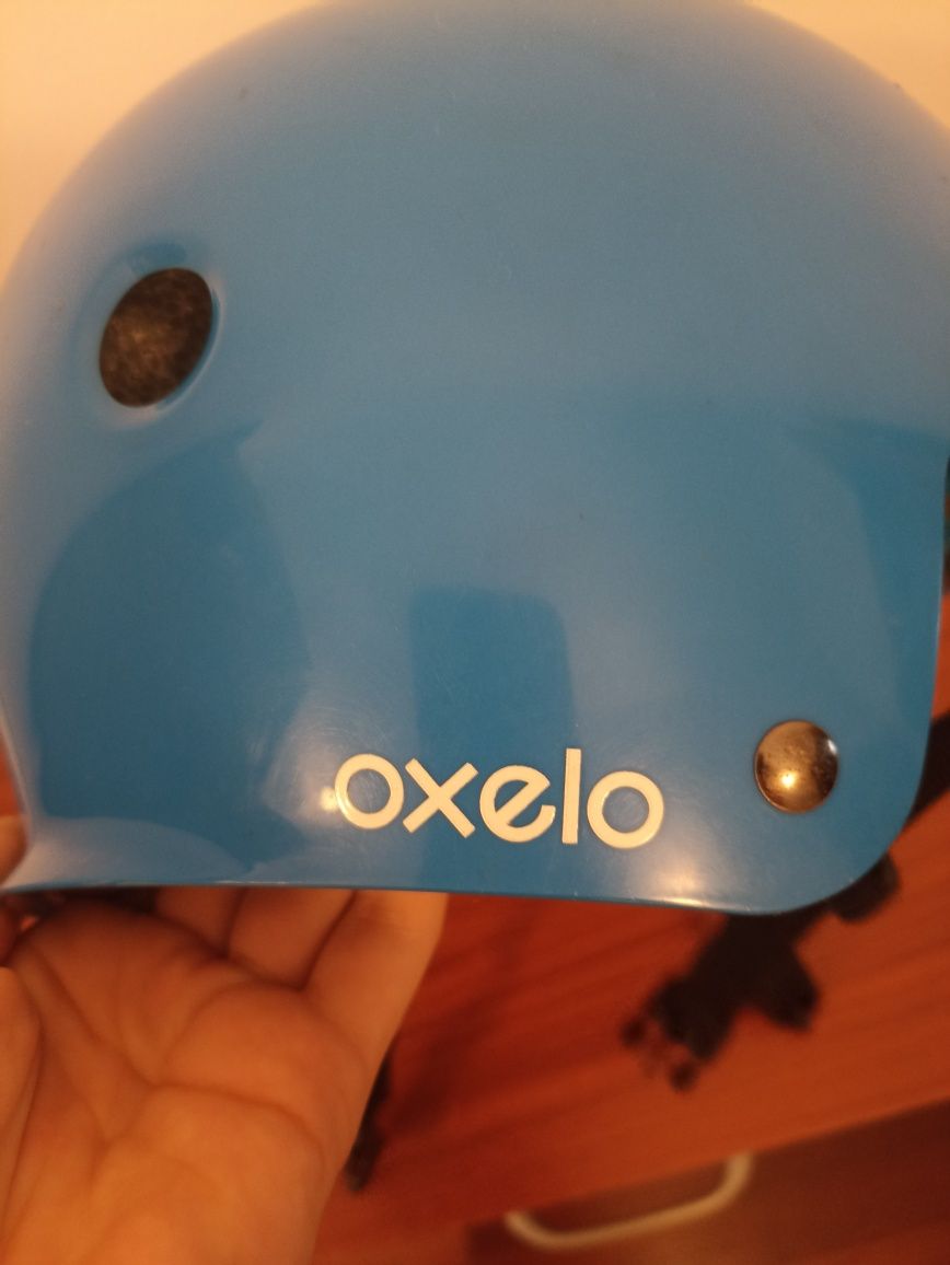 Capacete azul para multiusos para crianças da Decathlon