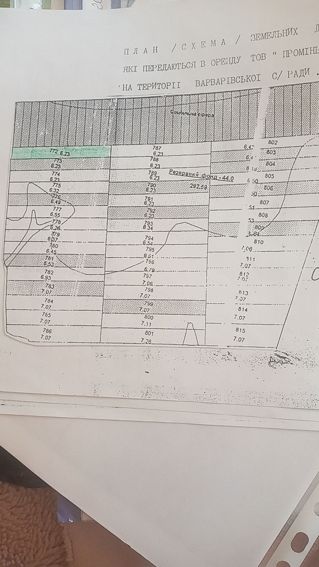 продам пай 6.23 га