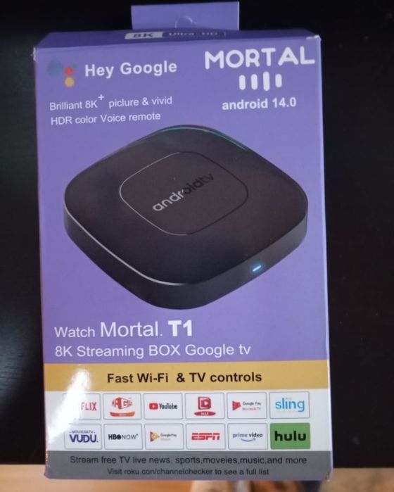 TV box 16 Gb nova