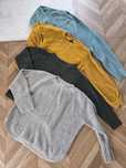 4pak 4x sweter damski zimowy oversize