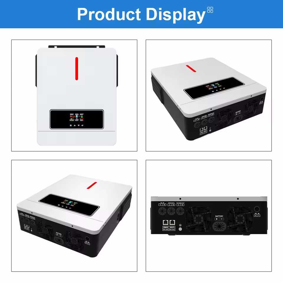 Гибридный инвертор Daxtromn 6.2KW Hybrid Solar 48V WIFI BMS, 220-240V