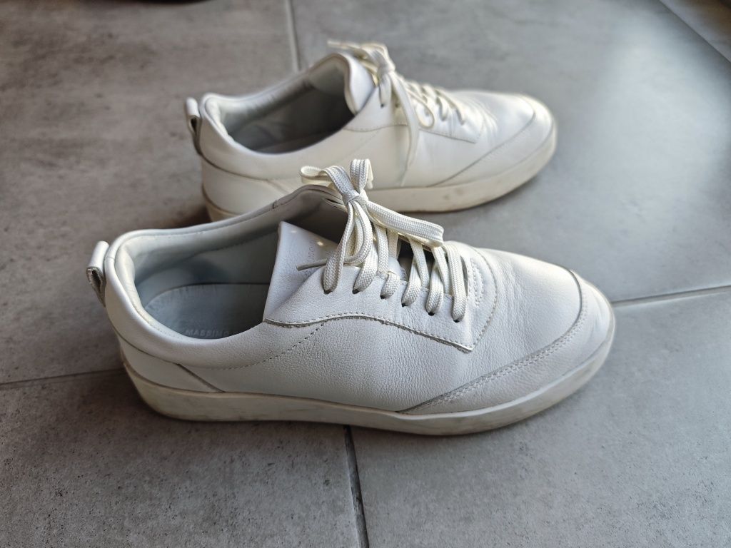 Tênis Casual em Pele Massimo Dutti