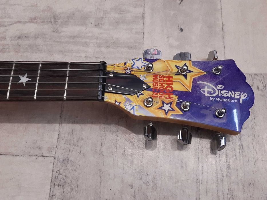 Gitara dla Młodej Gwiazdy Rocka Washburn -Disney- młodzieżowa -wysyłka