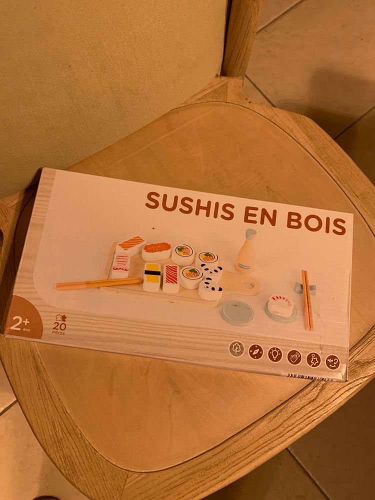 Новый! Деревянный игровой набор кухня суши