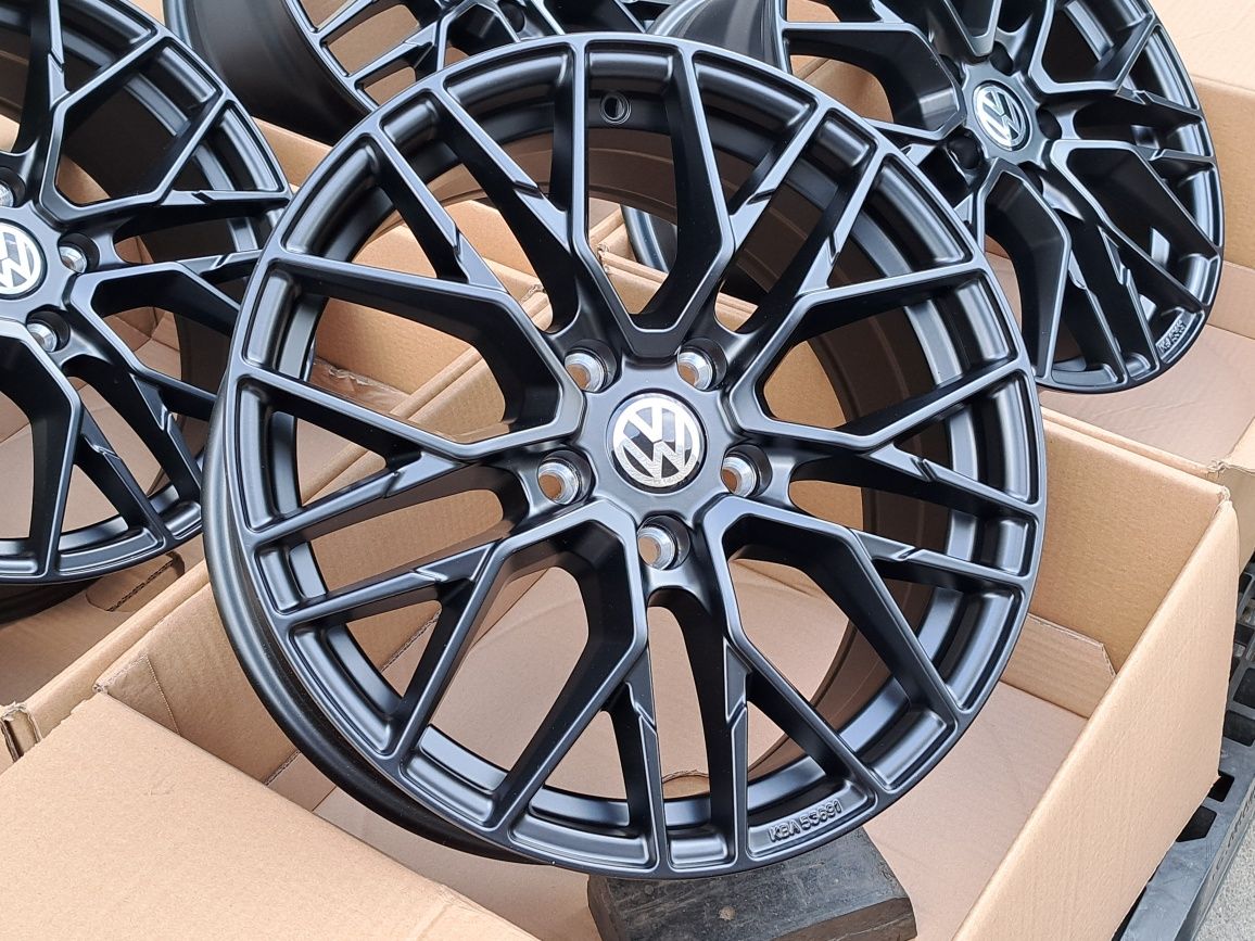 Alufelgi VW 18" 5x100 T-Cross Polo Taigo Golf IV Fox CA20 CZARNY MATT