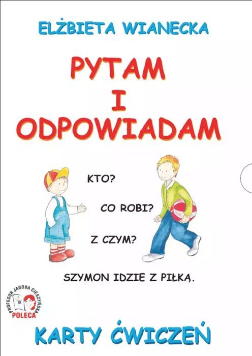 Karty ćwiczeń. Pytam i odpowiadam. Arson