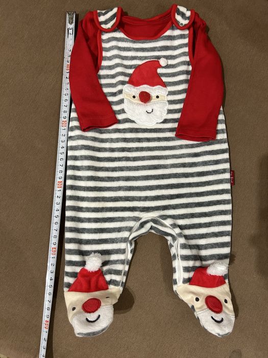 Комбінезон C&A Санта, новорічний костюм, новорічна фотосесія