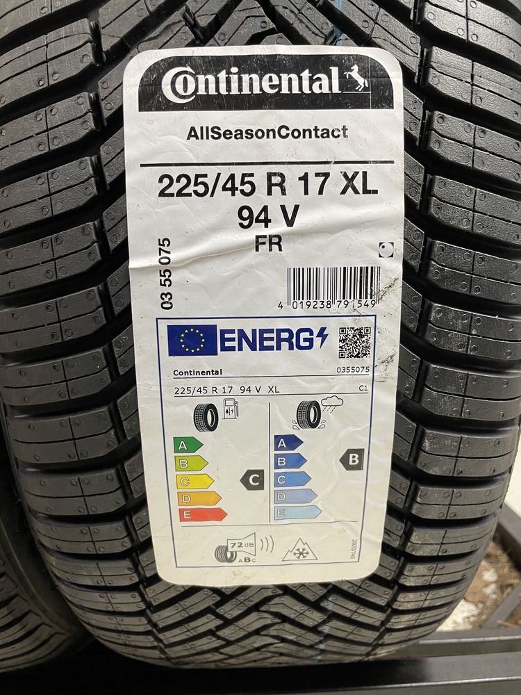 225/45R17 94V Continental AllSeasonContact 22rok NOWE!!!