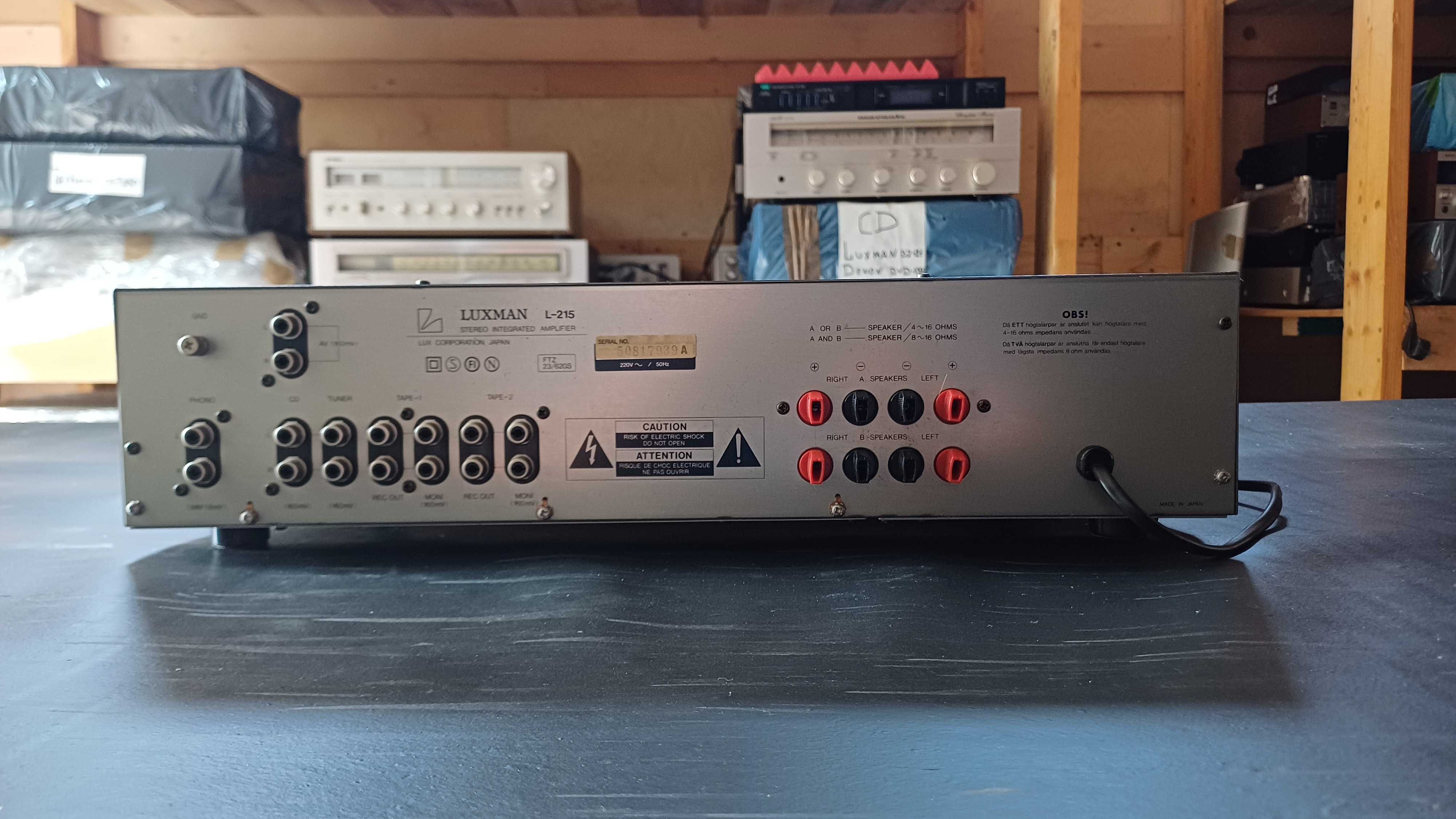 Wzmacniacz  LUXMAN  L-215