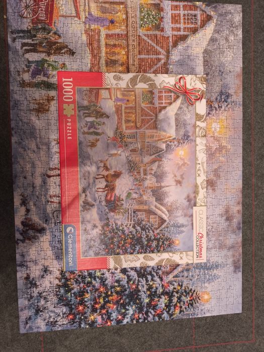 Puzzle 1000 Clementoni Christmas Święta Choinka