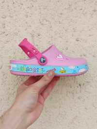 Crocs junior кроксы детские hello kitty