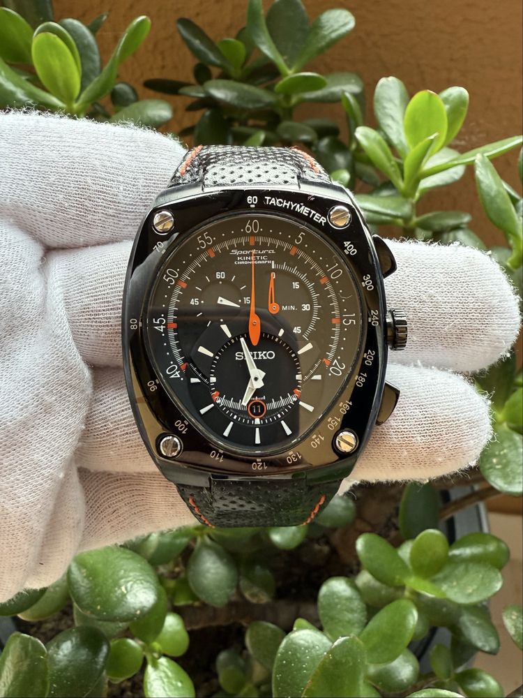 Seiko Sportura Kinetic Chronograph