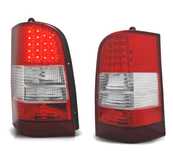 PILOTOS MERCEDES VITO W638 95-03 LED VERMELHO CROMADO