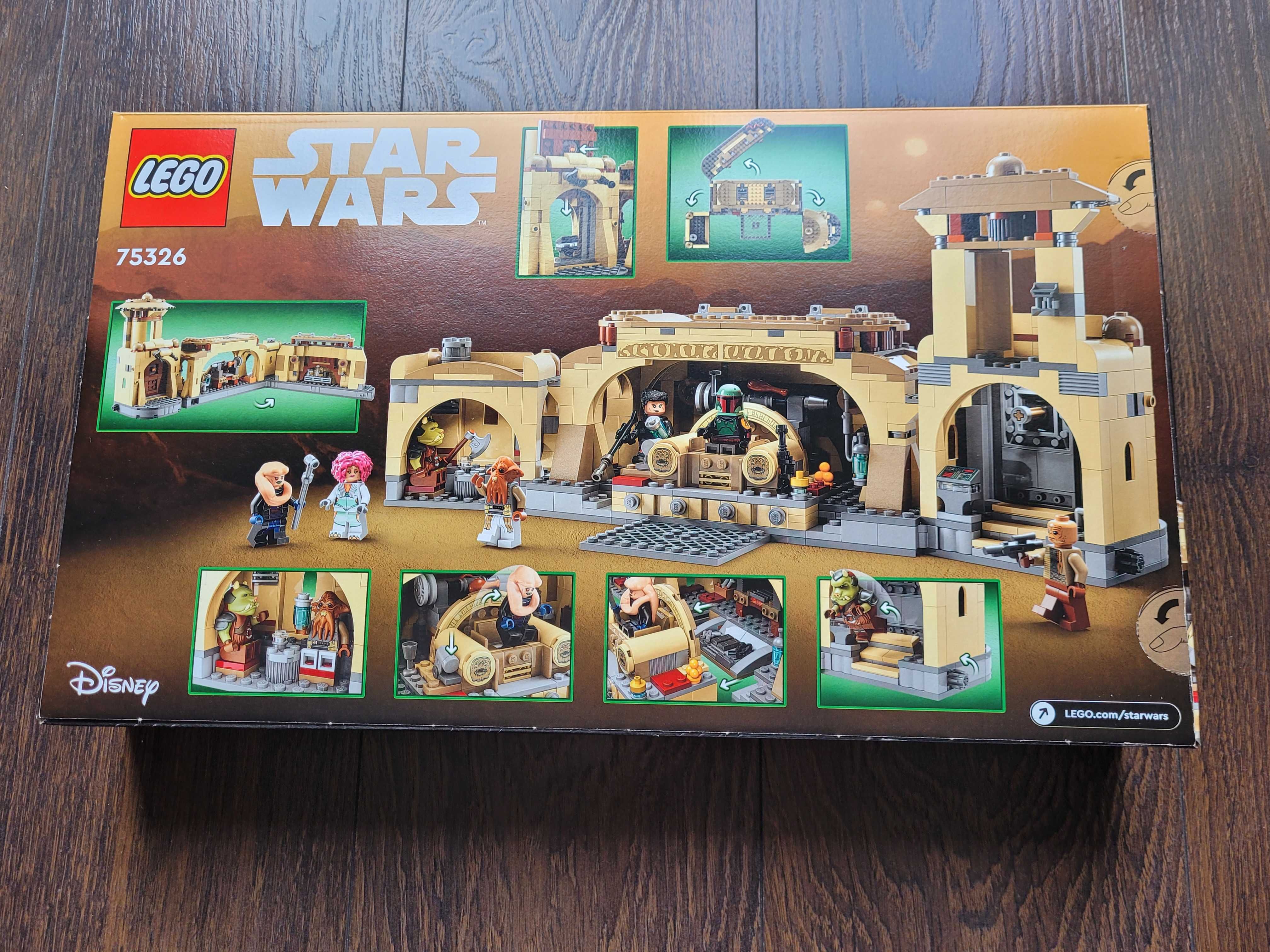 LEGO 75326 Star Wars - Sala tronowa Boby Fetta