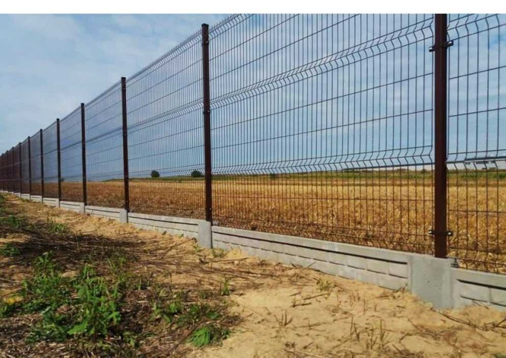 TANIO Ogrodzenia Panelowe Panele 3d Ogrodzenie panelowe KOMPLETNE Płot