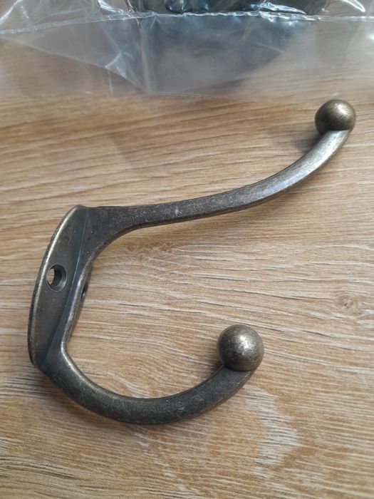 Zestaw 10 wieszaków na ubrania ręczniki vintage 9x7cm x 2cm