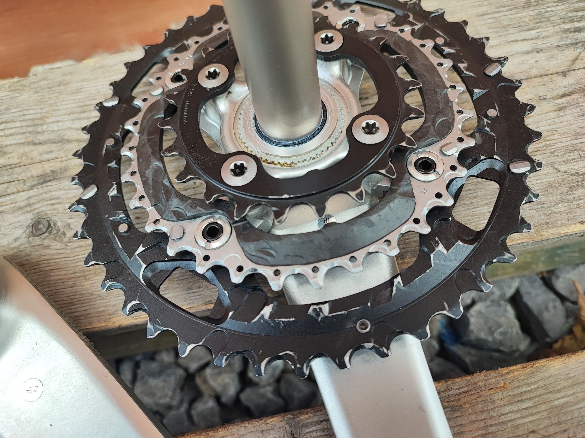 Korba rowerowa Shimano Deore XT M770 175mm Hollowtech 2 Retro MTB