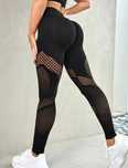 Leggings desportivas rede
