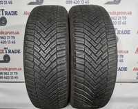 2 шт. 225/60 R18 Continental AllSeasonContact шини б/у, 2020 рік, 7 мм