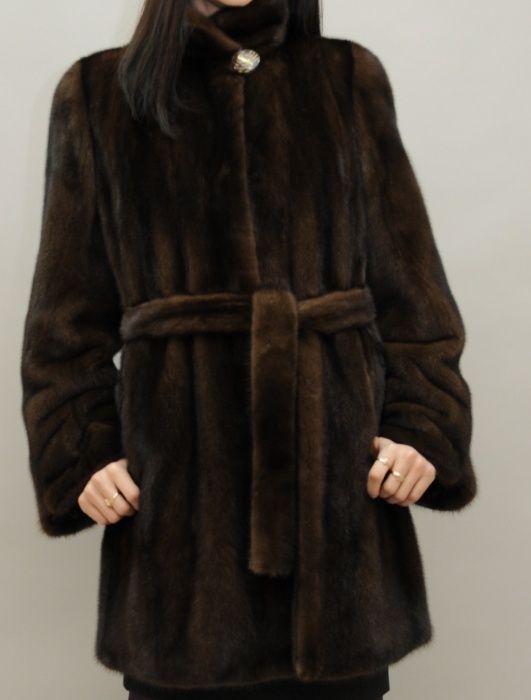 Шуба норковая, SAGA Mink