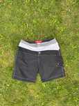 Vintage spodenki Oakley S/M bdb czarny shorty jorts affliction streetw