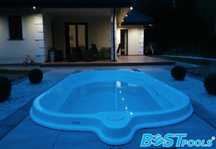 Basen ogrodowy LANZAROTE 5.18x2.7x1.3 z izolacją - PRODUCENT Bestpools