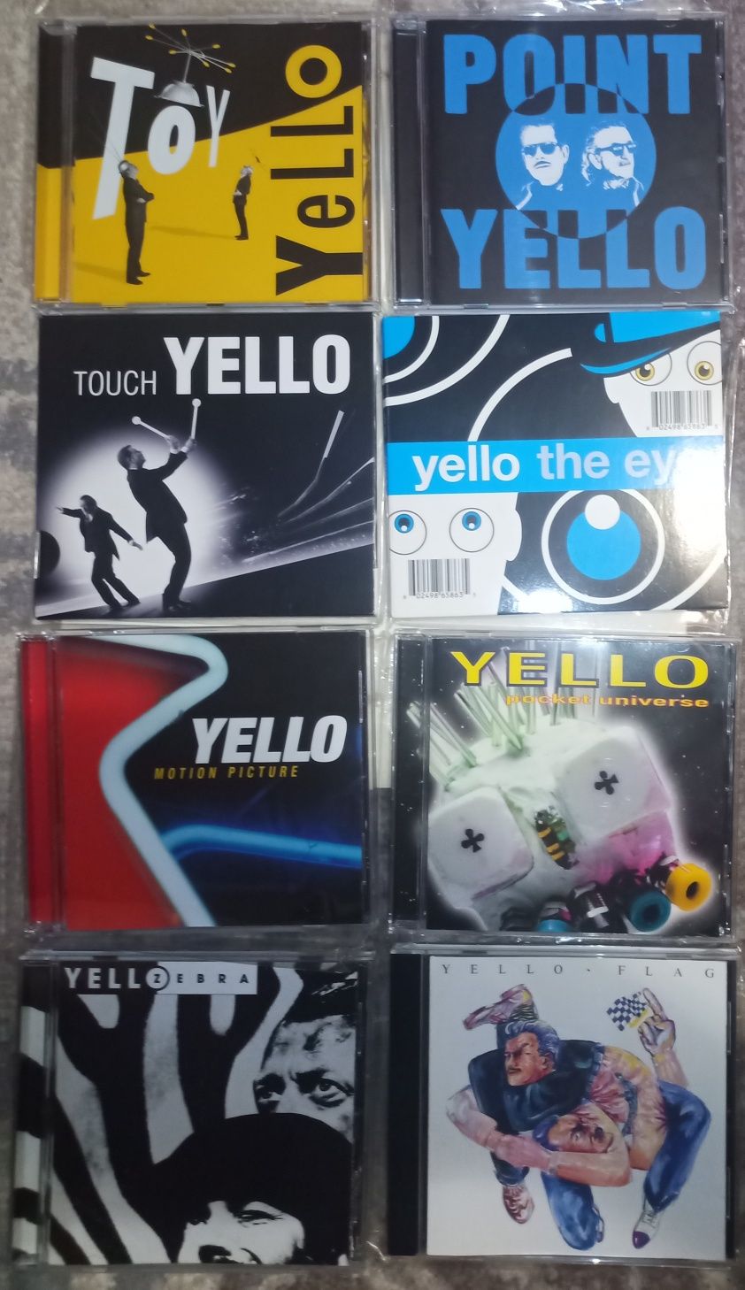 Kraftwerk. Karl Bartos. Yello. Mike Oldfield.Фірмові CD. Japan CD.