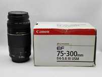Canon Zoom Lens EF 75-300mm 4-5,6 III USM Ultrasonic EF-S